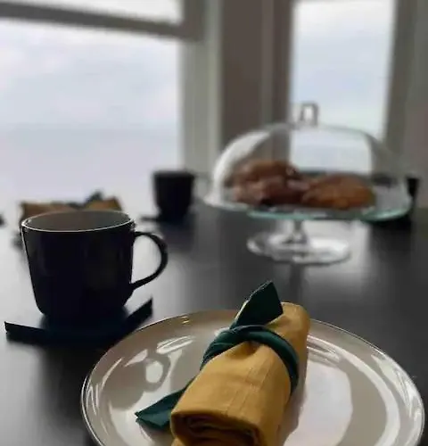 Lägenhet Stunning Sea View 2 Bedroom Flat In Scarborough