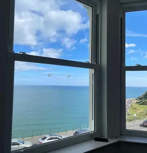 Lägenhet Stunning Sea View 2 Bedroom Flat In Scarborough